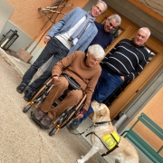 Le Rotary Club d'Aigle a rencontré le chien d'assistance qu'il a financé